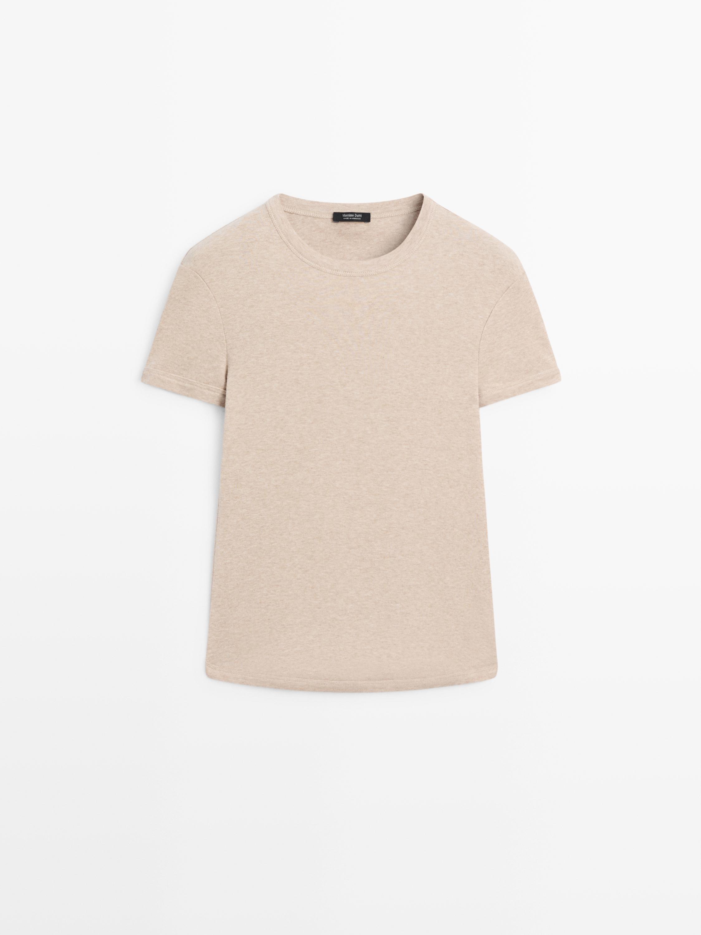 Short sleeve cotton T-shirt